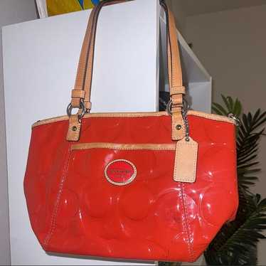 COACH Vintage Patent leather small bag (Preloved) - image 1