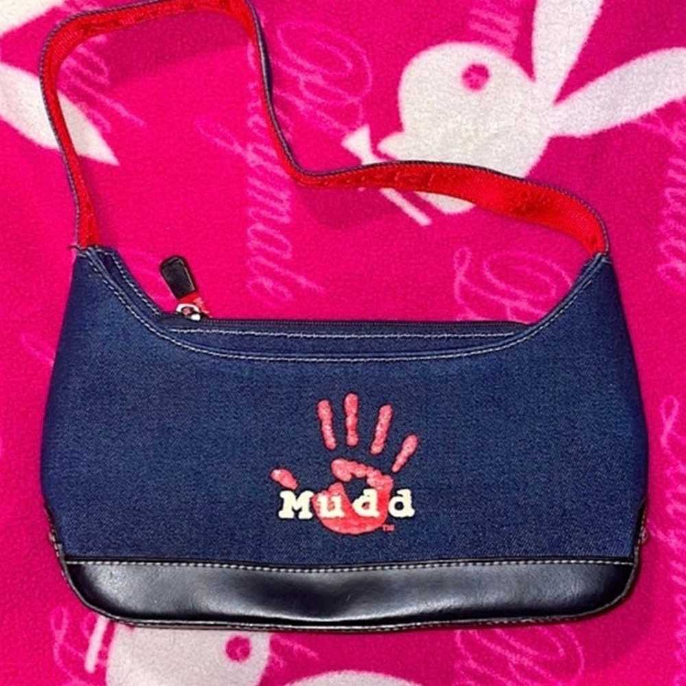 Y2k denim MUDD shoulder bag - image 1