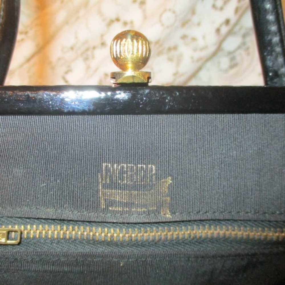 vintage Ingber patent leather satchel - image 8