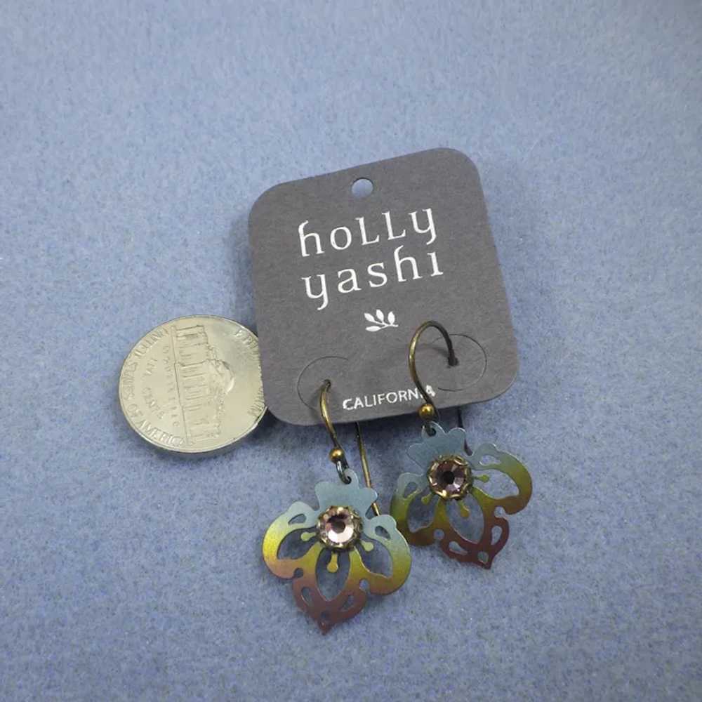 Beautiful Niobium and Gold Filled Holly Yashi Pie… - image 3