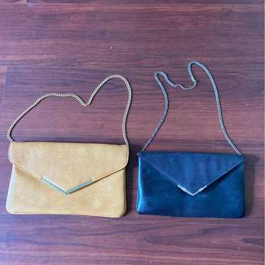 2 vintage clutch purses