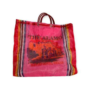 Vintage 60s The Alamo San Antonio Texas Tote Bag P