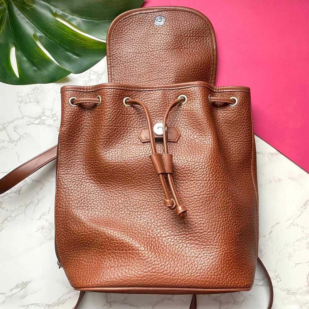 Vintage Guess Leather Backpack - image 3