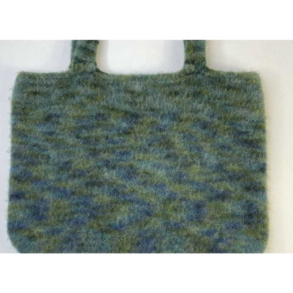 Vintage Boiled Felted Wool Tote Bag - image 2