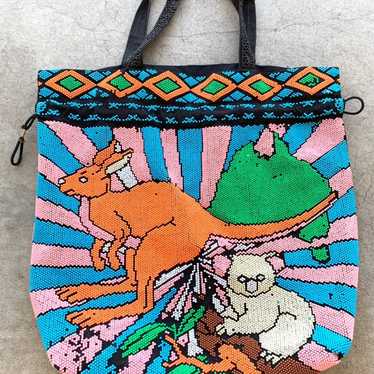 VTG 70s 80s AUSTRALIA Animal Bag Purse