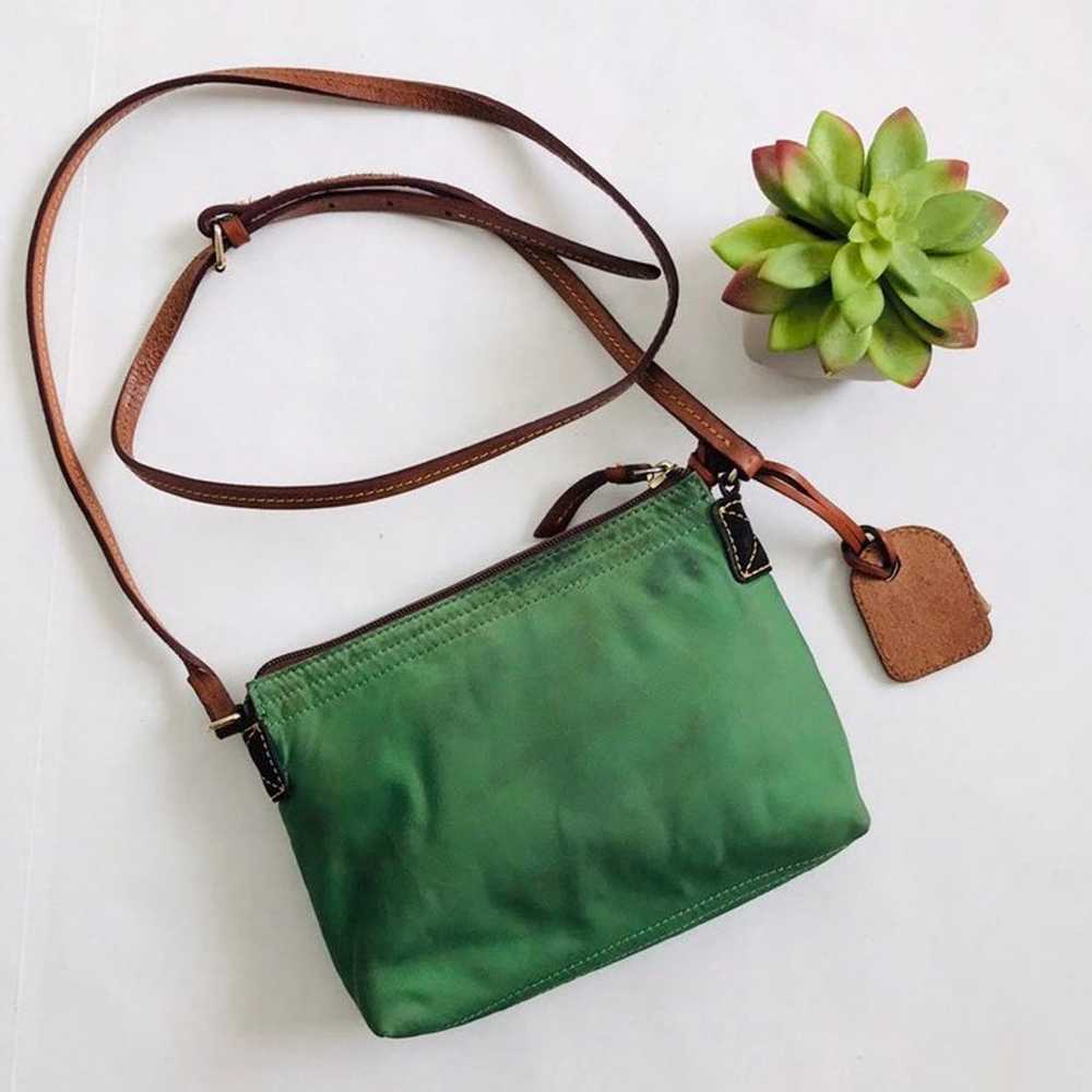 Dooney & Bourke Green Nylon Crossbody Pouchette B… - image 5