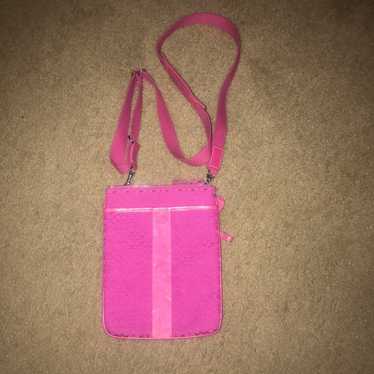 Coach Y2k Demi Shoulder Bag in Hot Pink Signature Canvas With Matching  Suede Trim - Etsy