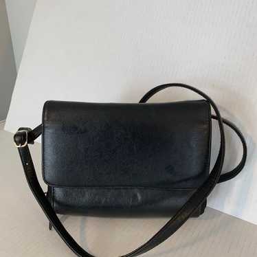 Rolfs women’s black leather organizer purse - image 1
