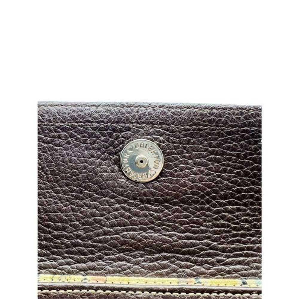 BRIGHTON Raffia Leather Trim Shoulder Bag Vintage… - image 4