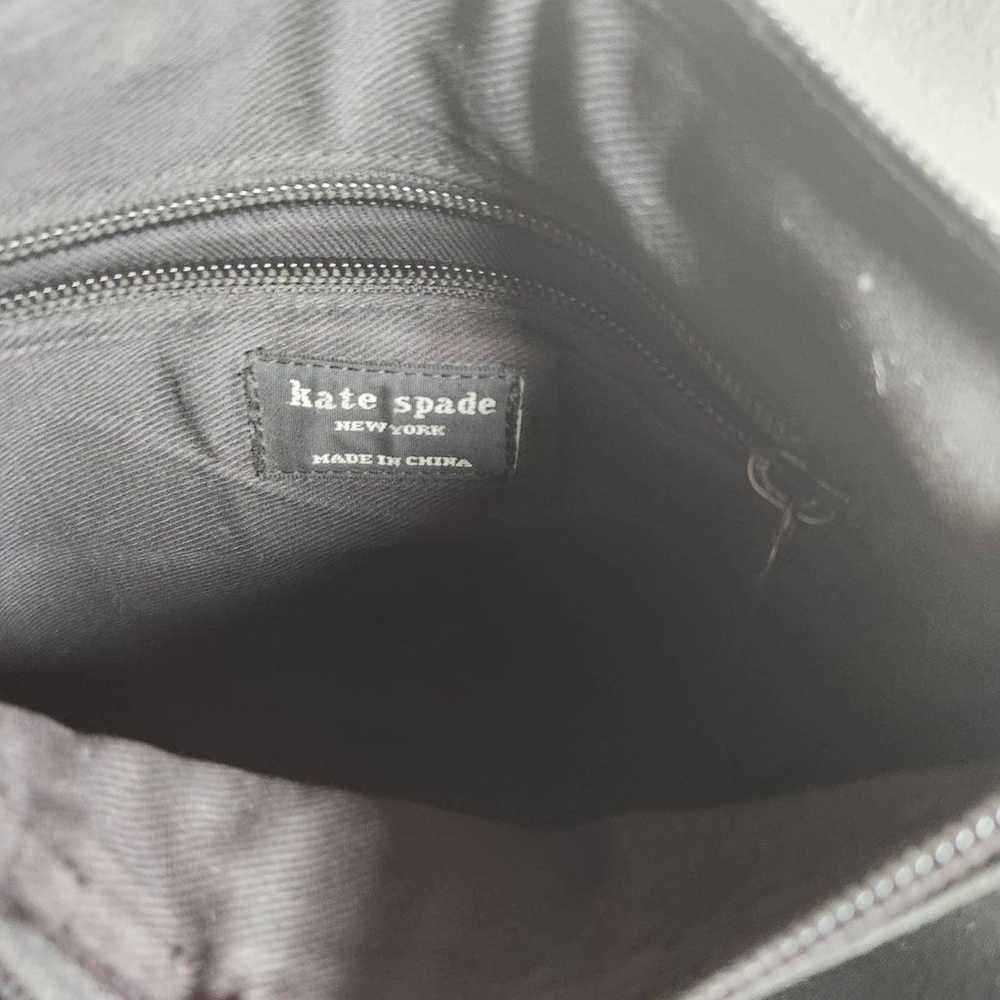 Kate Spade Vintage Black Nylon Shoulder Bag Vinta… - image 8