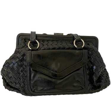 Arden B Woven Leather Bag