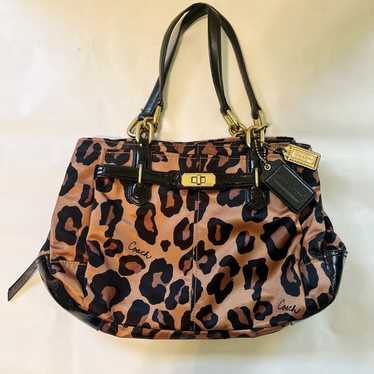 Coach Reversible City Tote With Leopard Print | Brixton Baker