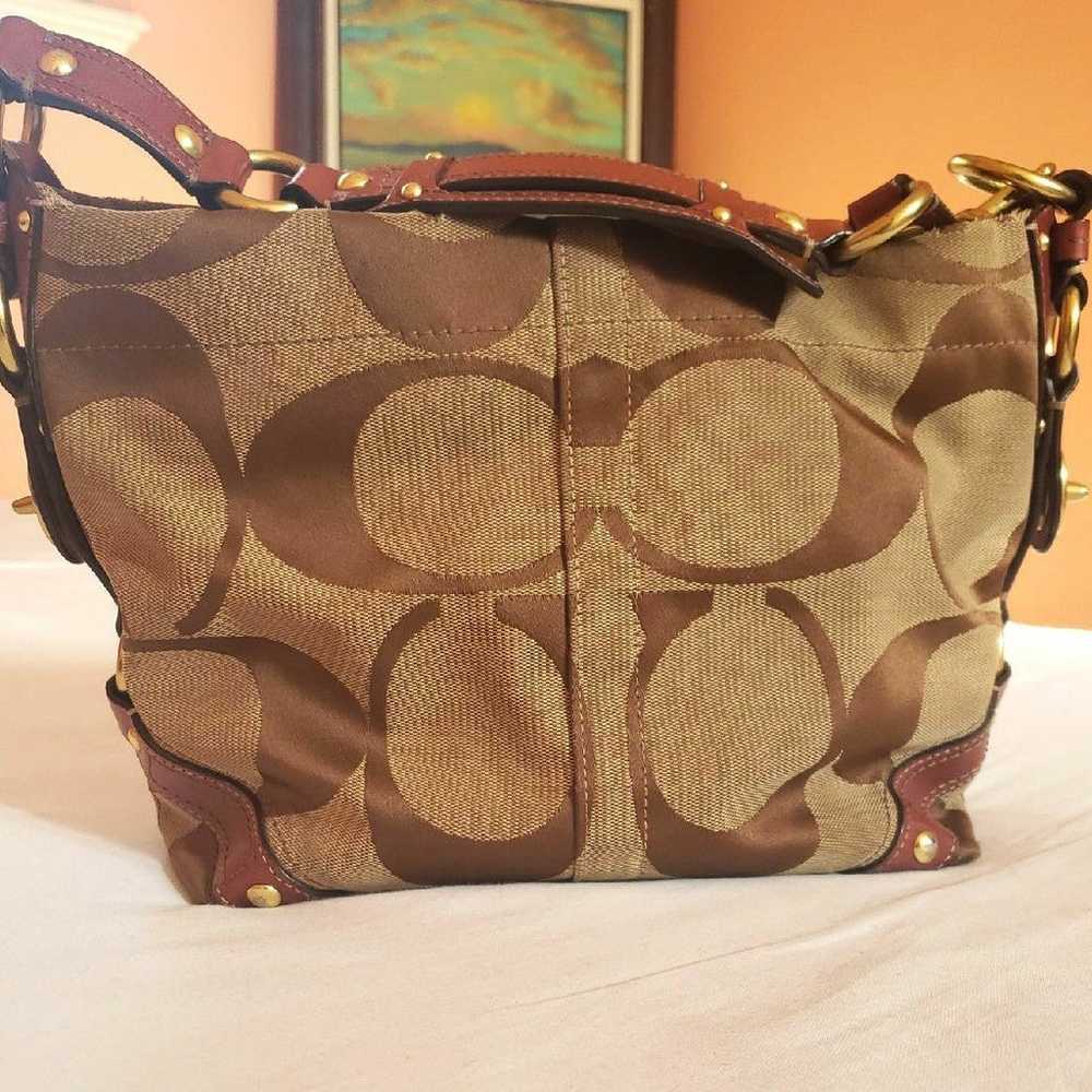 Vintage Coach Handbag - image 2