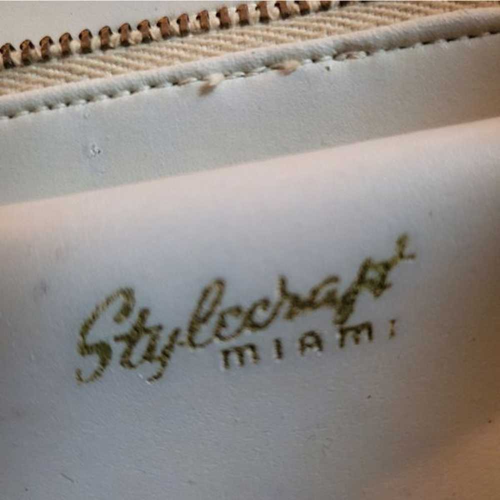 Rare Vintage Stylecraft Miami 50s Yellow Purse - image 4