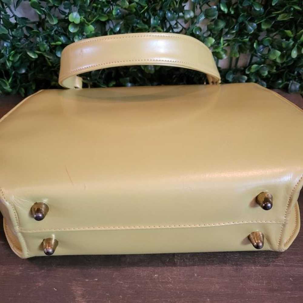 Rare Vintage Stylecraft Miami 50s Yellow Purse - image 8