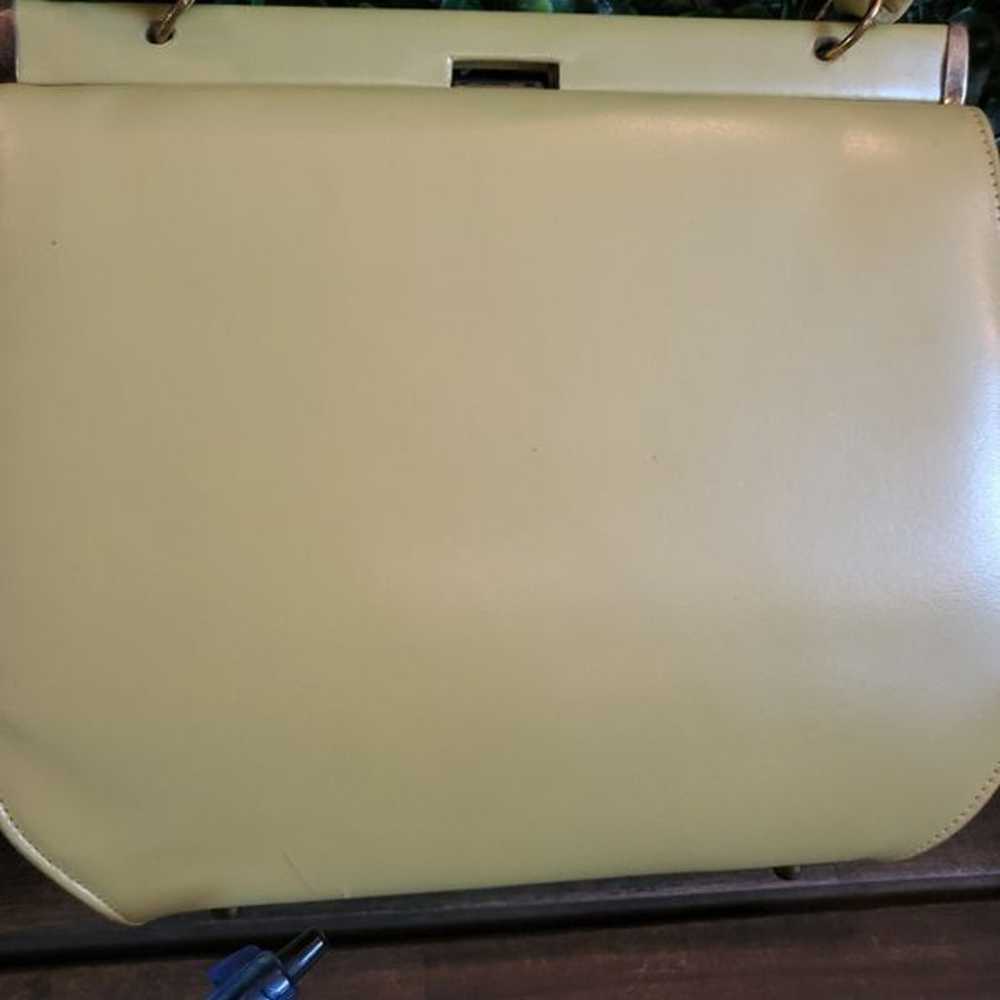 Rare Vintage Stylecraft Miami 50s Yellow Purse - image 9