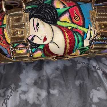 Vintage Geisha Ed Hardy Purse - image 1