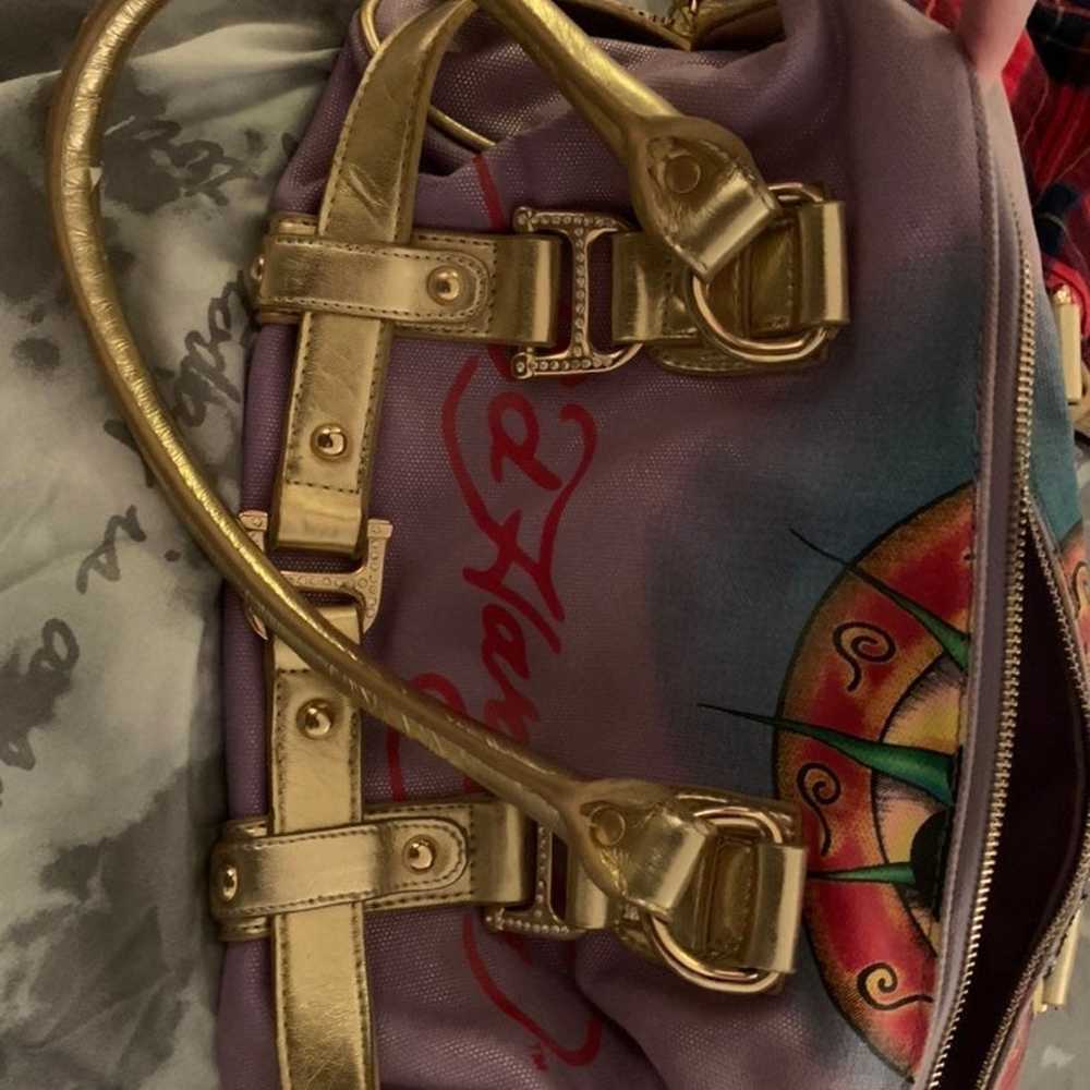 Vintage Geisha Ed Hardy Purse - image 5