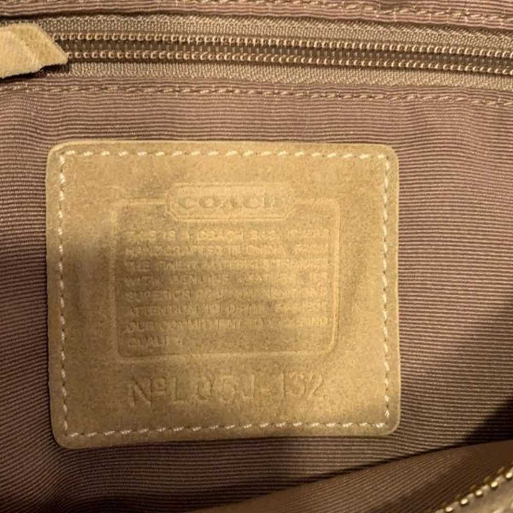 Authentic Vintage Y2K Coach Signature Hampton Sho… - image 2