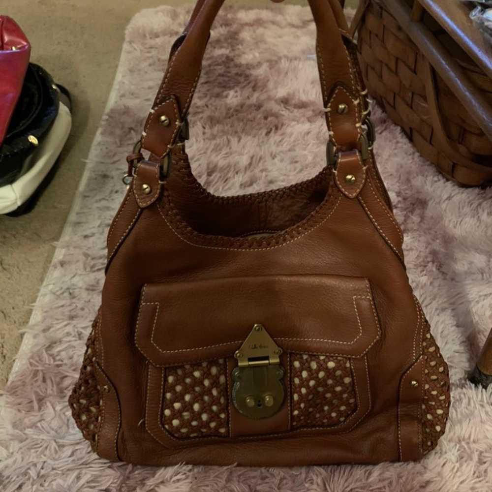 Cole Haan handbags brown large capacity - image 10