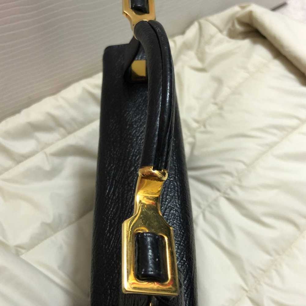 Vintage Black Harry Rosenfeld Leather Pu - image 3