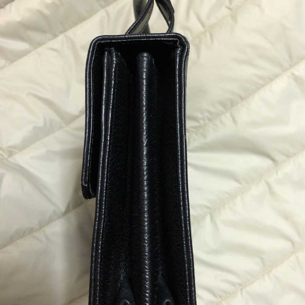 Vintage Black Harry Rosenfeld Leather Pu - image 5