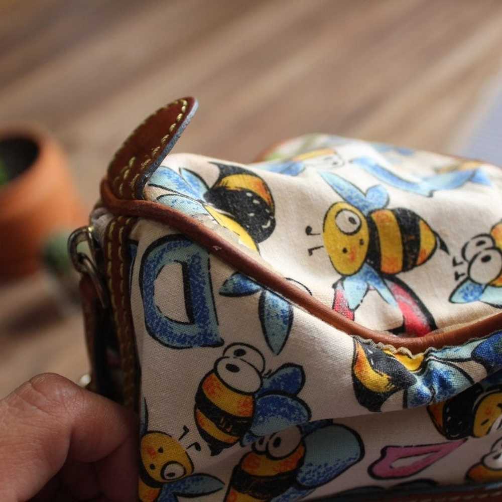 Vintage Dooney & Bourke mini duffle bumblebee pri… - image 11