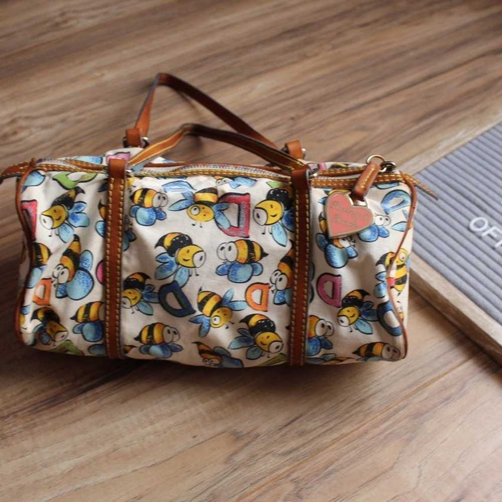 Vintage Dooney & Bourke mini duffle bumblebee pri… - image 1