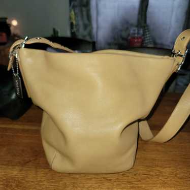 Coach Beige 2024 Smooth Leather