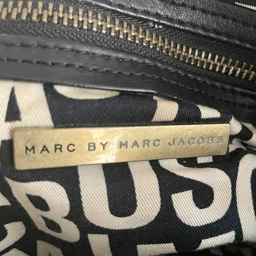 Marc by Marc Jacobs black leather bag - image 6