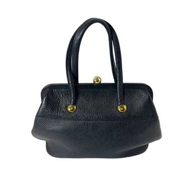 Justin Vintage Black online Leather Handbag Purse