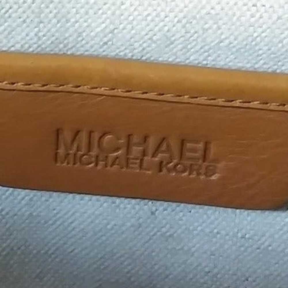 Michael Kors handbag cognac brown leather Satchel… - image 7