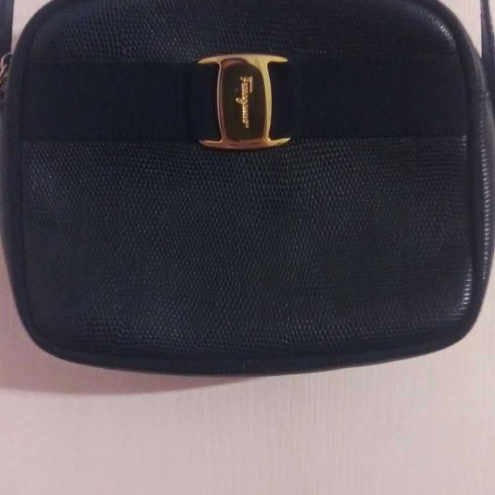 Vintage ferragamo shoulder purse - image 2