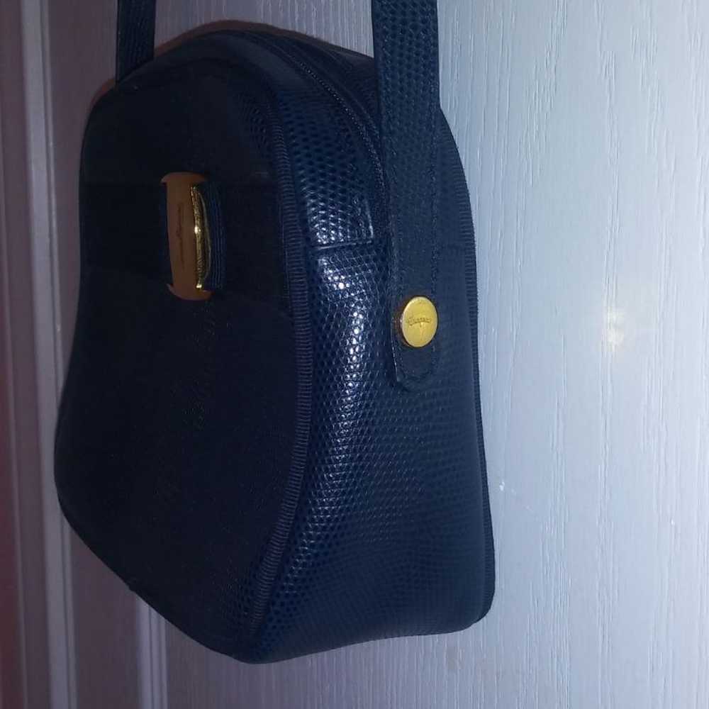 Vintage ferragamo shoulder purse - image 3