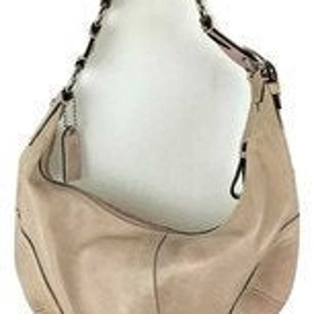 Authentic Coach Vintage Hobo Purse Sand - image 10