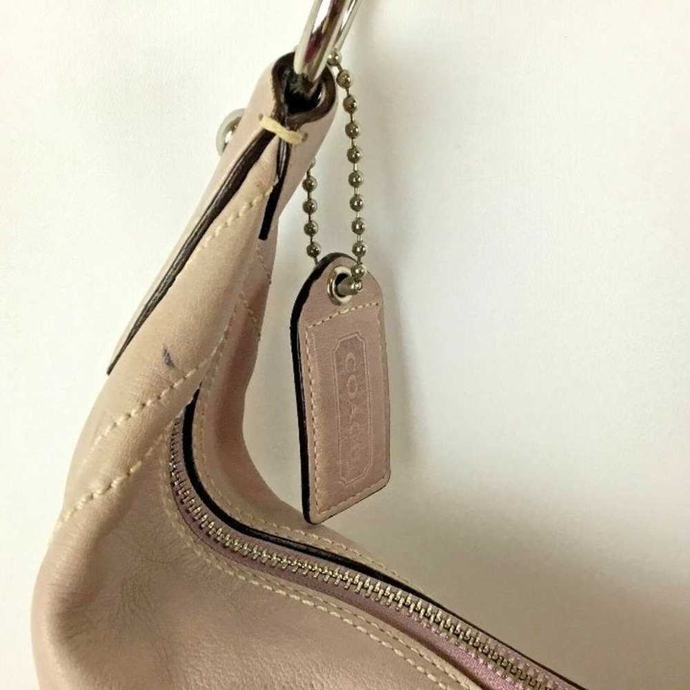 Authentic Coach Vintage Hobo Purse Sand - image 11