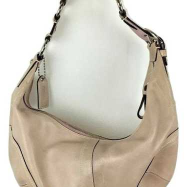 Authentic Coach Vintage Hobo Purse Sand - image 1