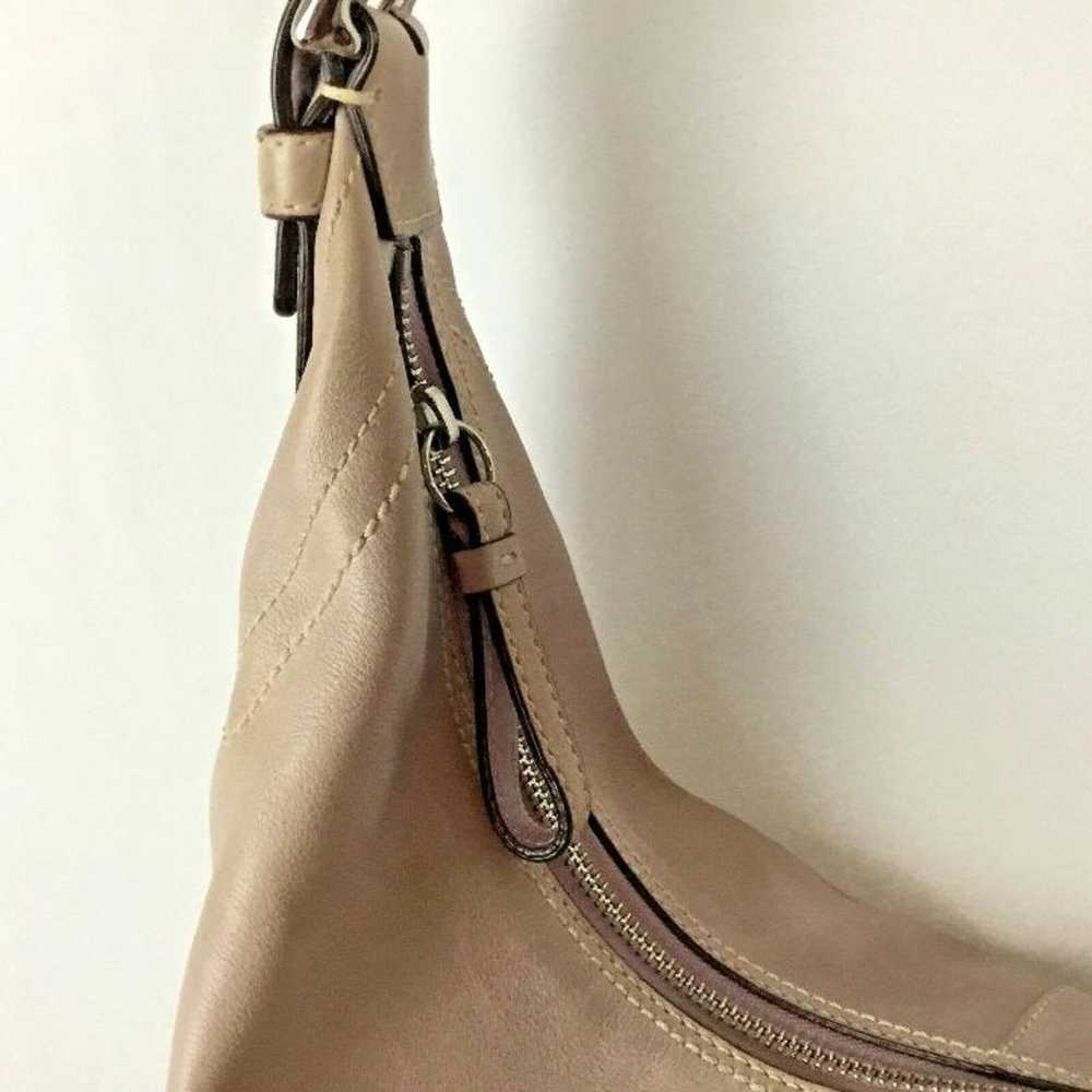 Authentic Coach Vintage Hobo Purse Sand - image 5