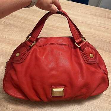 MARC JACOBS Red Leather Bag
