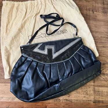 Vintage Meyers Black Shoulder Bag - image 1