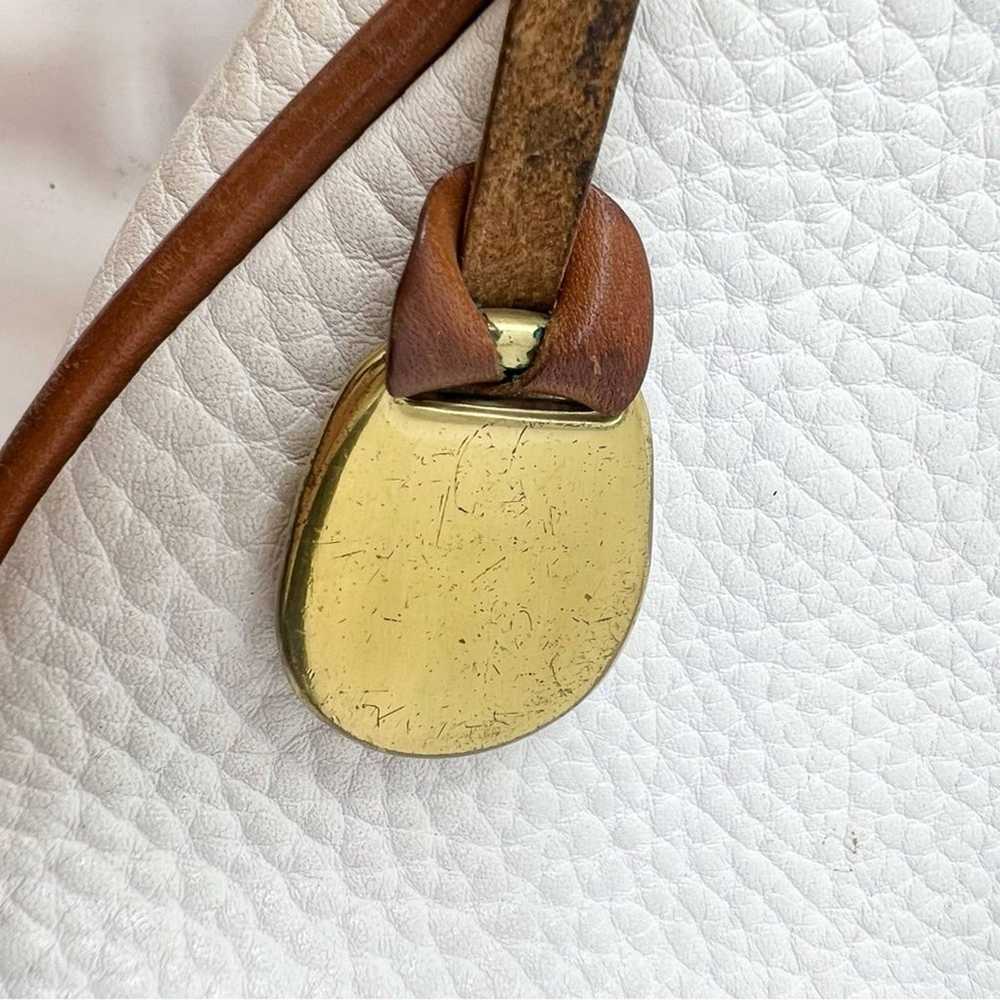 Dooney & Bourke Vintage Shoulder Bag Pebbled Leat… - image 12