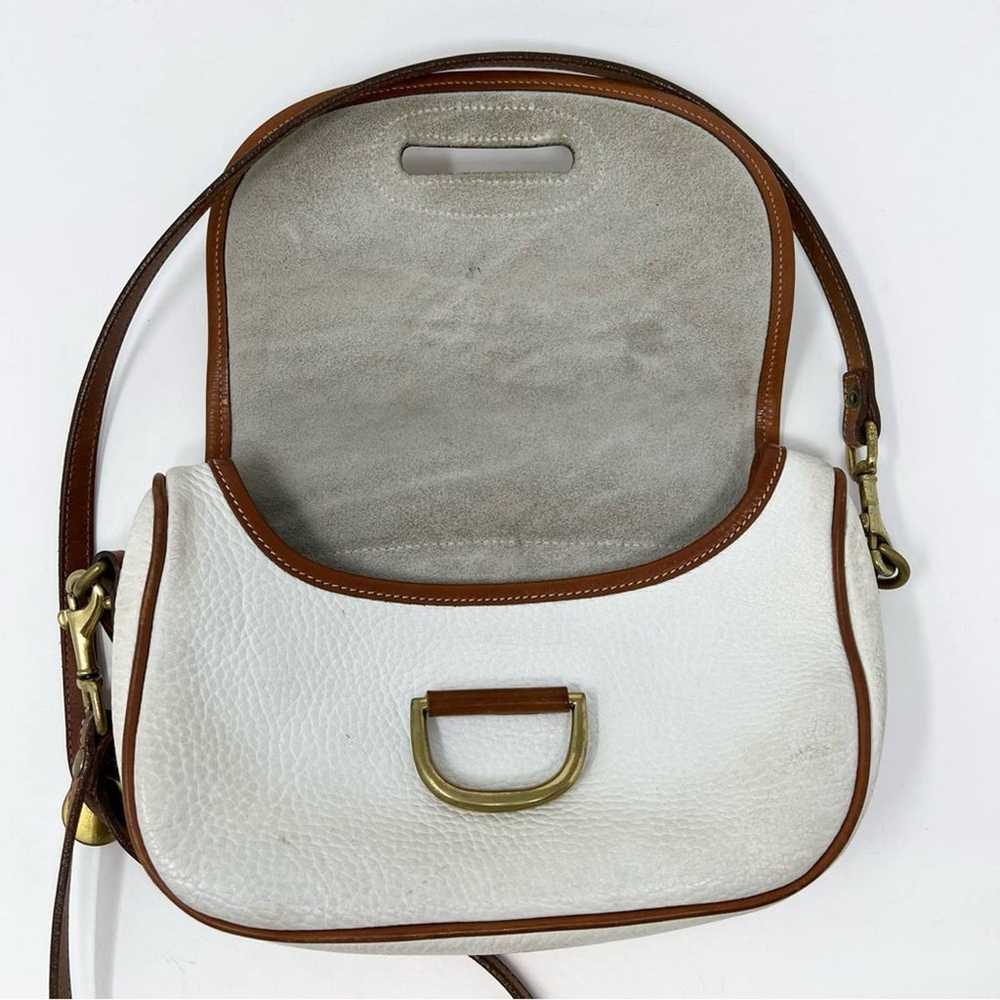 Dooney & Bourke Vintage Shoulder Bag Pebbled Leat… - image 7