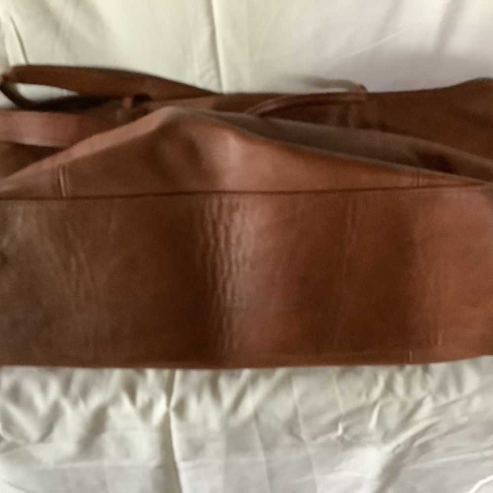 Coach Leather large crossbody tote - image 3