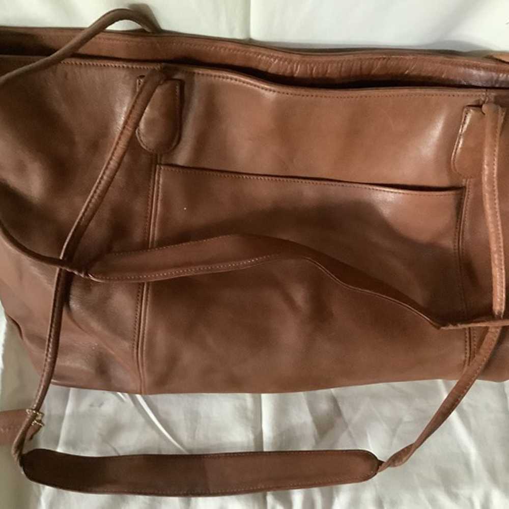 Coach Leather large crossbody tote - image 6