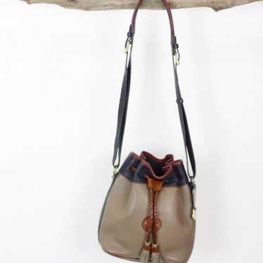 Dooney & Bourke Tricolor Bucket Bag