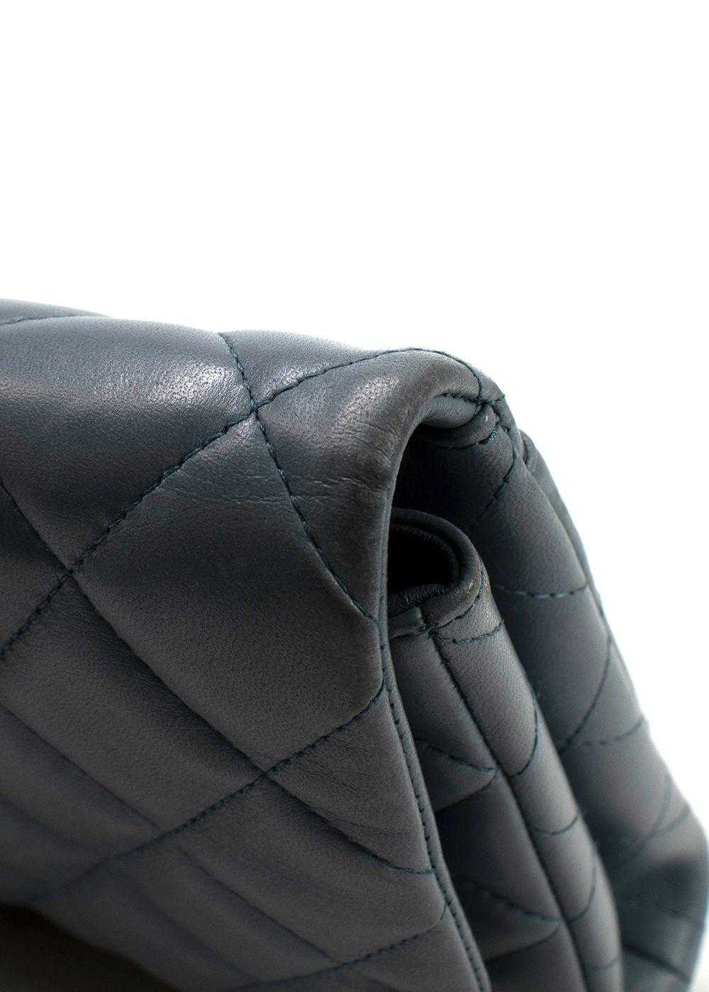 Managed by hewi Chanel Blue Quilted Single Flap C… - image 10