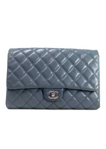 Managed by hewi Chanel Blue Quilted Single Flap C… - image 1