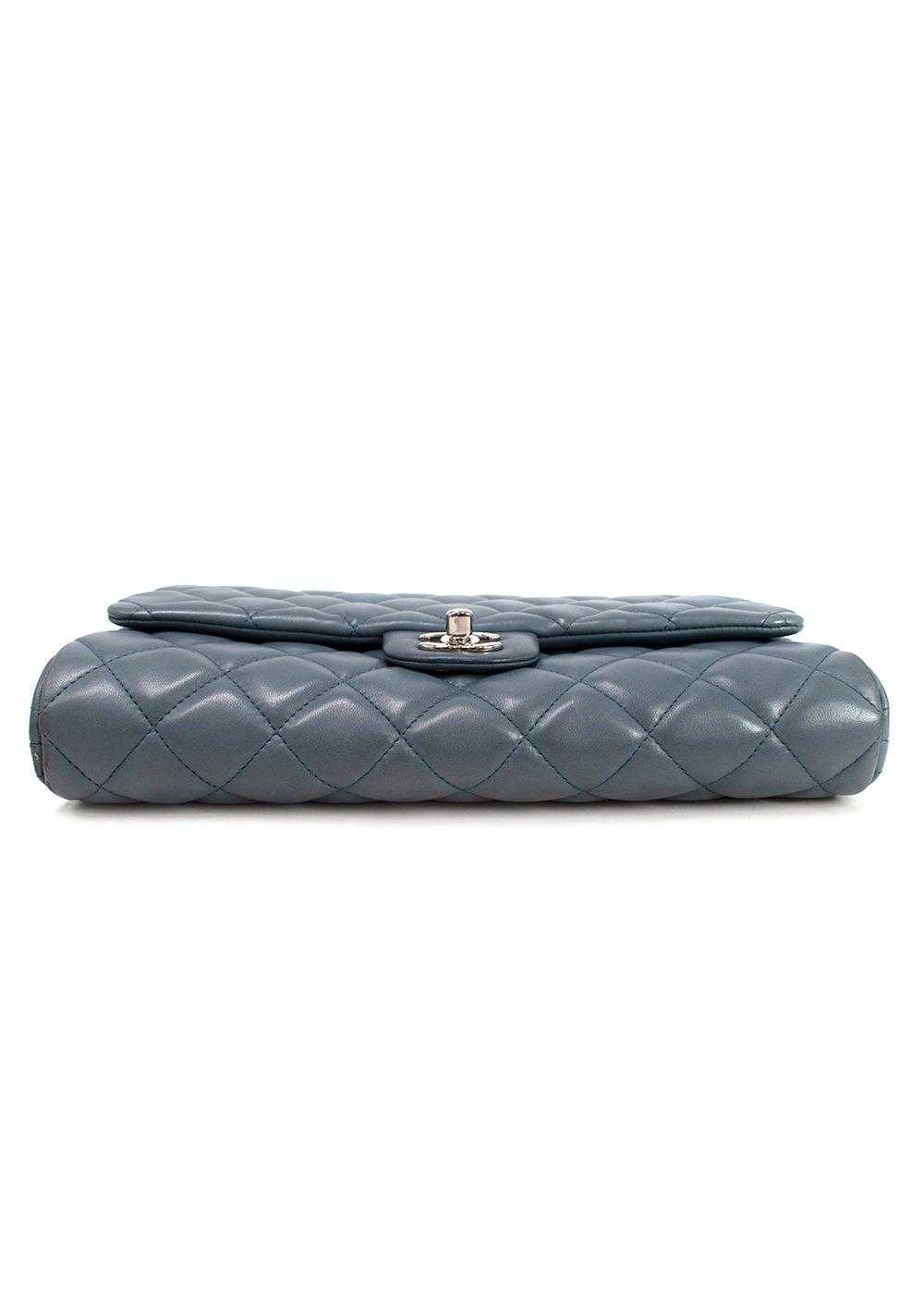 Managed by hewi Chanel Blue Quilted Single Flap C… - image 3