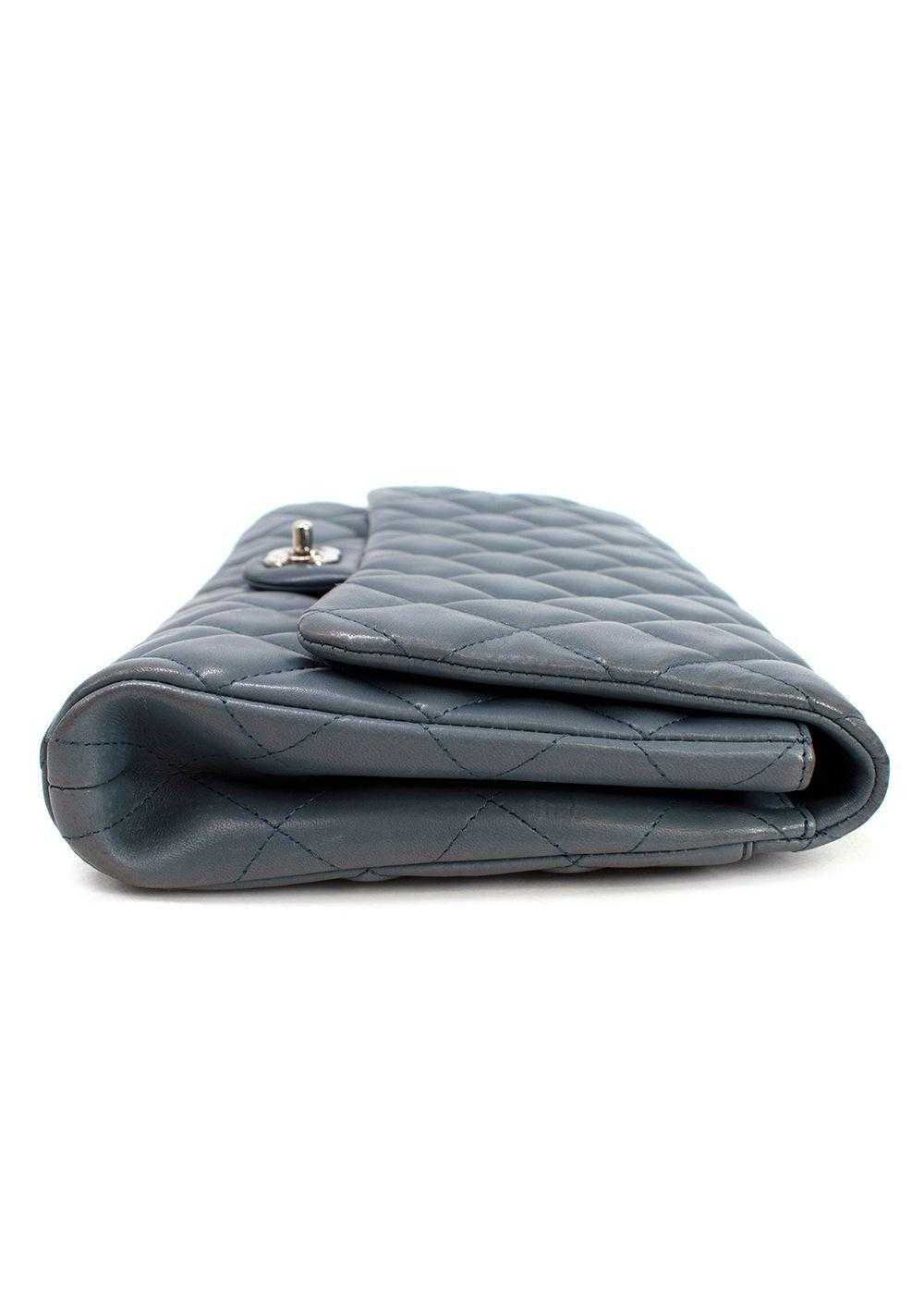 Managed by hewi Chanel Blue Quilted Single Flap C… - image 4