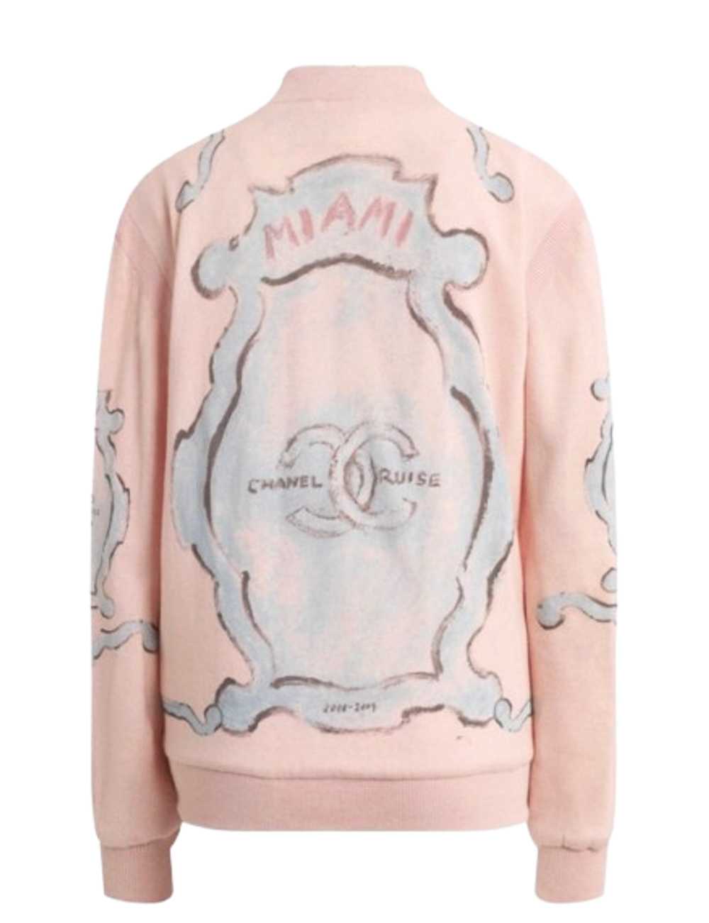 Chanel Chanel Paris/Miami Pale Pink Cashmere Bomb… - image 1